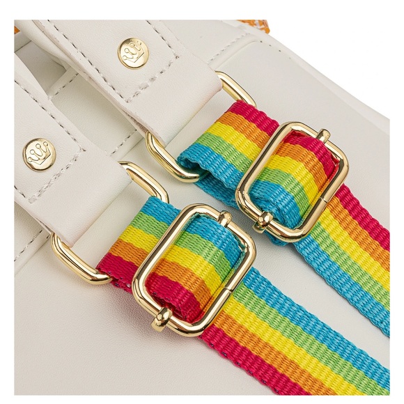 Loungefly DisneySequin Rainbow MiniBackpack, Wallet, and Ears - Picture 8 of 15